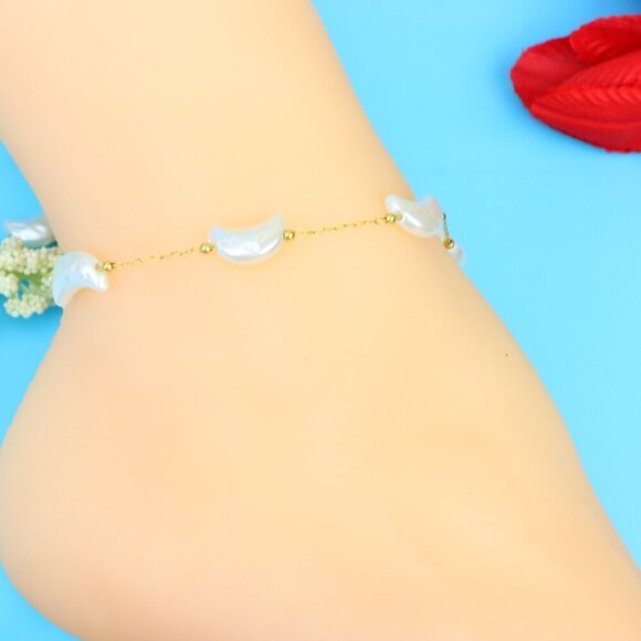 Elegant Handmade Anklet – Perfect for Women & Girls | Ideal Gift Option, DYC1256 - Picture 3 of 6